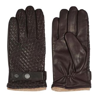 Howard London Axel Gloves - Heren - Handschoenen - Bruin - 10 IN - Wol - Accessoires