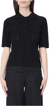 KANGRA Polo Shirt - Dames - Polos - Zwart - S - Tops
