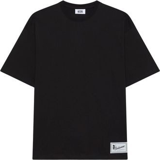 GCDS Magic Print T-shirt - Heren - T-shirts - Zwart - S - Katoen - Tops