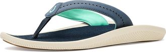 Olukai Ulele Womens Sandals Trench Blue/Trench Blue : 12 B - Medium, Synthetic