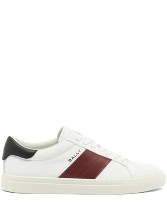 Bally leather sneakers - men - Calf Leather/Calf Leather/Rubber - 43 - White