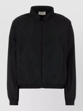 The Row polyester windbreaker high collar elasticated cuffs