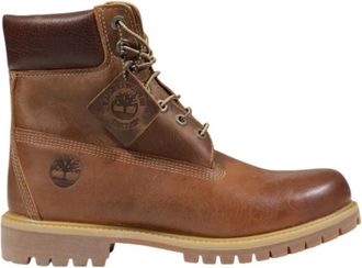 Timberland Premium 15.24 cm Waterdichte Boot - Heren - Veterlaarzen - Bruin - 40 EU - Leer - Schoenen
