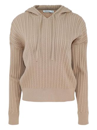 SIMKHAI cable-knit sweater - women - Fabric - L - Neutrals