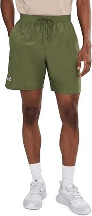 Under Armour Launch Run 7 Inch Unlined Shorts Mens Shorts Marine OD Green/Reflective : 2XL, Polyester