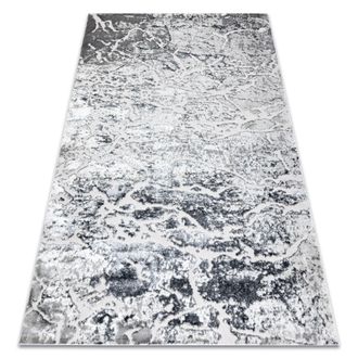 RugsX Rugsx - Alfombra Mefe Moderna 6182 Hormig&oacute;n - Structural Dos Niveles De Vell&oacute;n Gris Grey 140x190 Cm