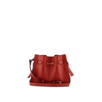 Pourchet Tassen, Dames, Rood, ONE Size, Leer, Petit &eacute;paule