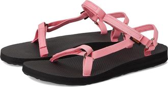 Teva Original Universal Slim Womens Shoes Confetti/Black : 9 B - Medium, Synthetic/Textile