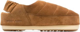Moon Boot Sandal Band Suede - Dames - Klompen - Bruin - 35 EU - Su&egrave;de - Schoenen