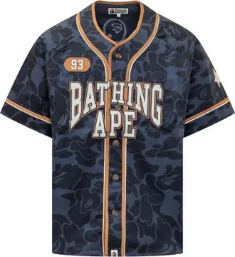 A Bathing Ape A Bathing Ape, Hombre, Camisas, Azul, Talla: M
