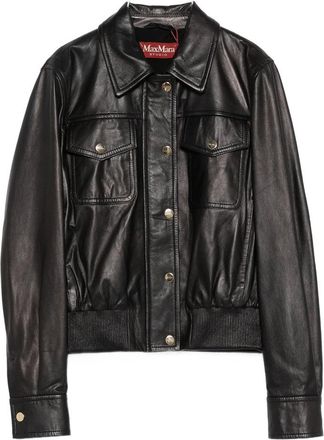 Max Mara Outerwears Nero-Donna