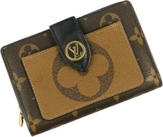 Louis Vuitton Pre-owned Wallets, female, Brown, Size: ONE SIZE Pre-owned Canvas Wallet