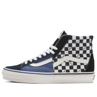 Vans Premium Clash The Wall Checkerboard Black Blue VN000CNKBKC