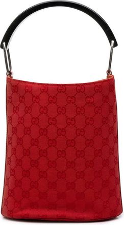 Gucci Pre-owned Gucci GG Canvas Top Handle Bucket Bag Ladies VYS0ZEUZUFG2CQPK