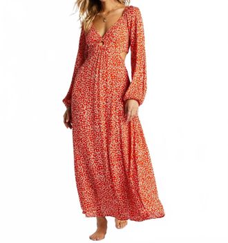 Billabong Last Call Dress In Emerald Bay