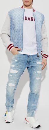 Dsquared2 T-shirt With Logo, Mens, White