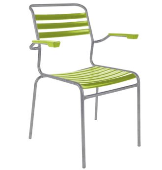 Schubiger M&ouml;bel L&auml;ttli-Stuhl S&auml;ntis mit Armlehnen