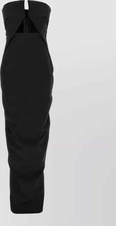 Rick Owens strapless cutout maxi dress