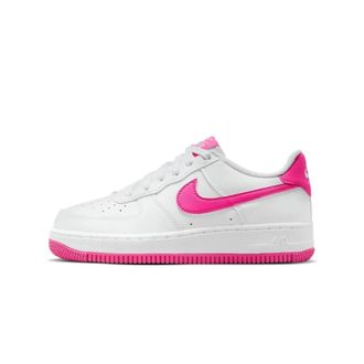 Nike Fitness, Dames, Wit, 37 1/2 EU, Leer, Air Force 1 Low