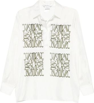 Max Mara Mujer, Blusas y Camisas, Blanco, Talla: M