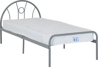 Seconique NOVA 3 SINGLE BED - SILVER - SECONIQUE | TJ Hughes