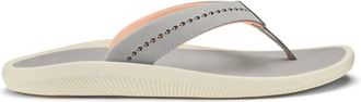 Olukai Womens Ulele Flip Flops In Ash/ash