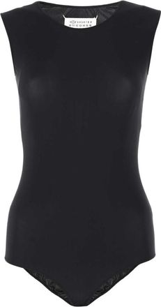 Maison Margiela Black Crewneck Bodysuit