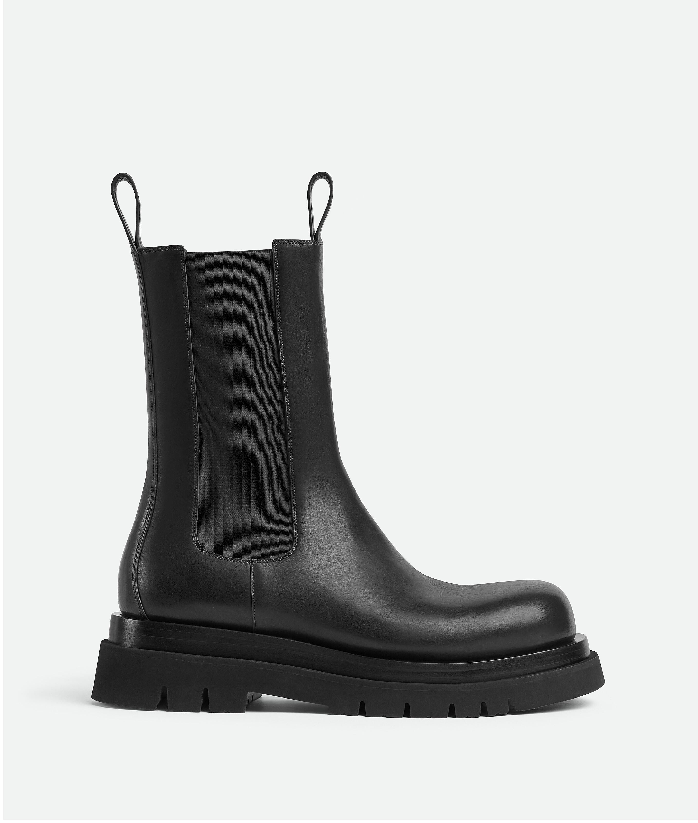 Bottega Veneta パドルブーツ color:black ブラックパドル アンクルブーツ| Bottega Veneta® 日本