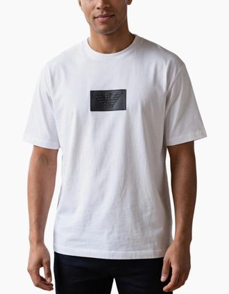 883 Police Mens 883 Police Mens T Shirts Siclen Cotton Tee - White - Size: 38