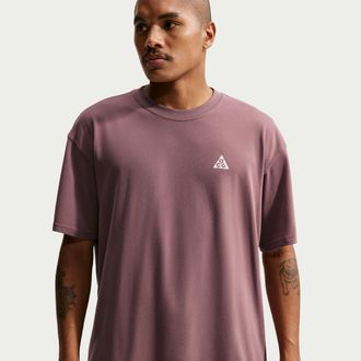 Nike Mens Nike ACG Dri-FIT T-Shirt in Purple | IH1306-502