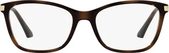 Vogue Eyewear 53mm Pillow Optical Glasses in Brown at Nordstrom