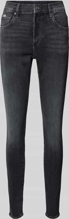 G-Star Skinny Fit Jeans im 5-Pocket-Design in Anthrazit, Größe 25/30