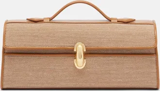 Savette Symmetry Slim Medium canvas top-handle bag