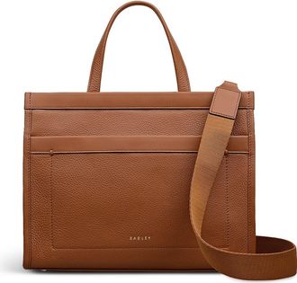 Radley London Alba Place Small Ziptop Satchel Bag in Indus Tan at Nordstrom
