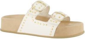 Paul Green Bali Slide Sandal in Offwhite Nappa Leather at Nordstrom Rack, Size 9Us / 6.5Uk