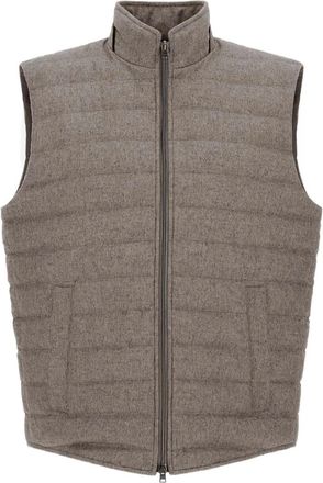 Herno padded gilet - Brown