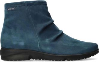 Mephisto Relaxed Fit Enkellaars - Blauw - Dames - Enkellaarsjes - Blauw - 35 1/2 EU - Schoenen