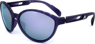 adidas Adidas Womens 61mm Matte Violet Sunglasses