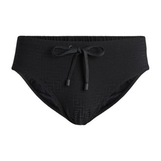 Balmain Hombre, Trajes de ba&ntilde;o, Negro, Talla: M