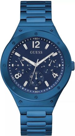 Guess Mens Scope Multifunction Blue Dial Watch