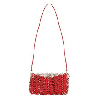 Paco Rabanne Flip Nano Bag - - Bags - Donna - Rosso - ONE SIZE