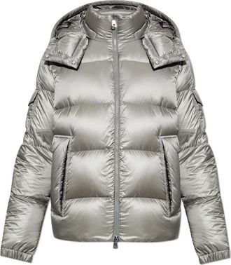 Moncler Donsjack Couyere - Heren - Gewatteerde jassen - Grijs - 2XL - Jassen