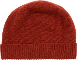 Portolano Cashmere Beanie in Ketchup at Nordstrom Rack