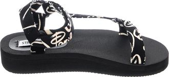 Steve Madden Henley Sandal - Dames - Sandalen - Zwart - 41 EU - Schoenen