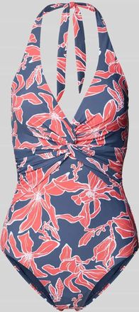 Barts Badeanzug mit Neckholder Modell Camolo in Blau, Gr&ouml;&szlig;e 36