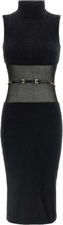 Elisabetta Franchi Mujer, Vestidos, Negro, Talla: L