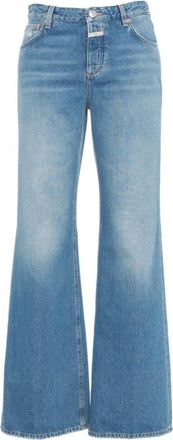 Closed Wide Jeans, female, Blue, W26, Blue Wide Leg Jeans Gillan