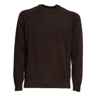 FILIPPO DE LAURENTIIS Round-neck Knitwear, male, Brown, Size: 3XL Round-neck Knitwear