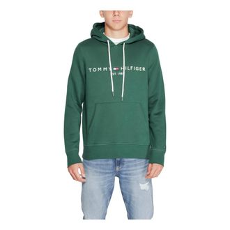 Tommy Hilfiger Hombre, Sudaderas, Verde, Talla: XL