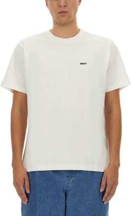 Obey White Short Sleeves T-Shirt